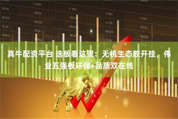 真牛配资平台 选板看这里：无机生态胶开挂，伟业五强板环保+品质双在线