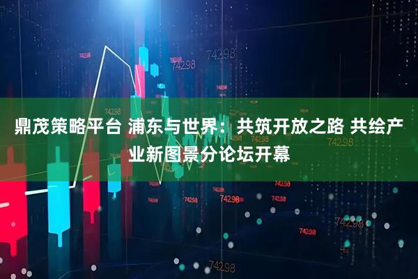 鼎茂策略平台 浦东与世界：共筑开放之路 共绘产业新图景分论坛开幕